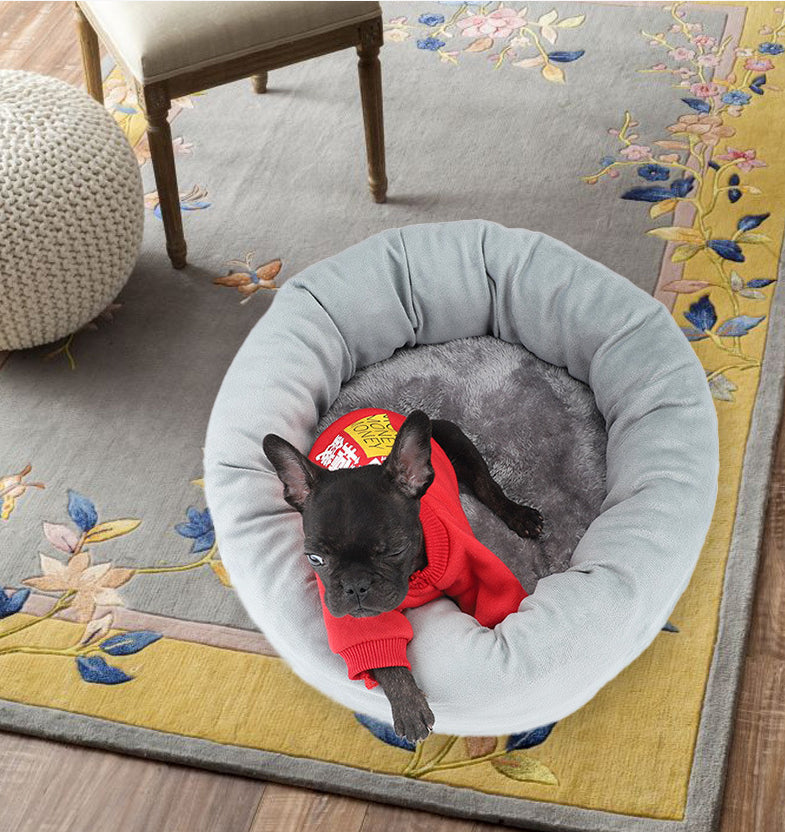 Ultra-Soft Donut Pet Bed