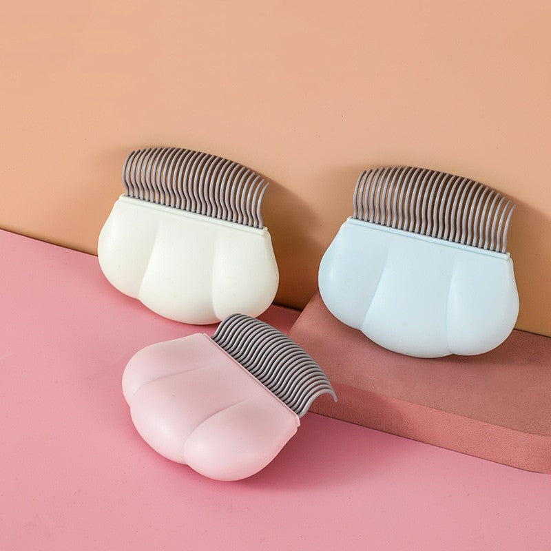 Shell-Shaped Cat Comb